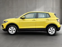 VW T-Cross 4Me TSI in Grape Yellow