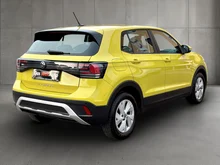 VW T-Cross 4Me TSI in Grape Yellow