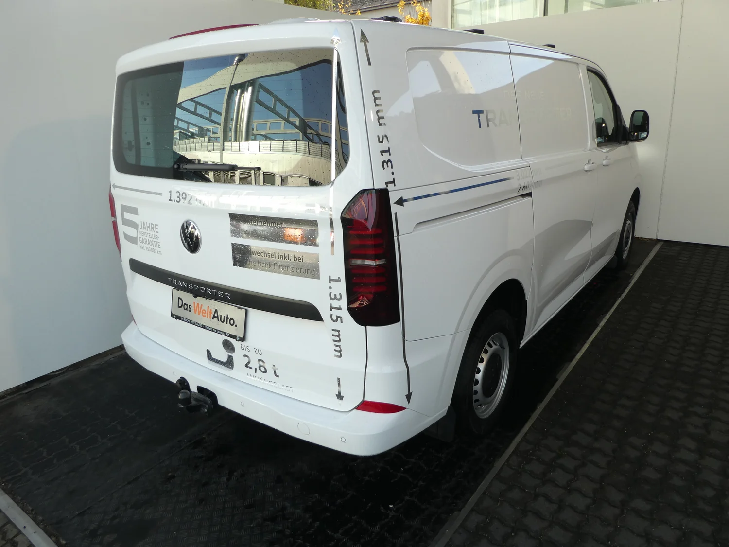Bild eines VW Transporter Kastenwagen TDI