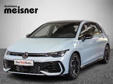 VW Golf Sport mHEV TSI DSG in Crystal Ice Blue Metallic Dach Schwarz