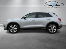 Audi Q3 35 TDI advanced exterieur in L5 Florettsilber Metallic