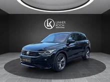 VW Tiguan R-Line TSI DSG in Deep Black Perleffekt