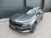 Škoda Karoq Sportline TDI DSG in Graphit-Grau Metallic
