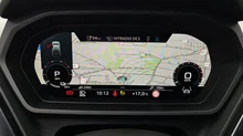 Audi Q4 e-tron 50 e-tron quattro in Geysirblau metaliic