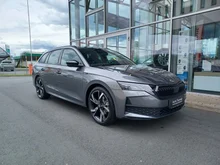 Škoda Octavia Combi Sportline TDI DSG in Graphit-Grau Metallic
