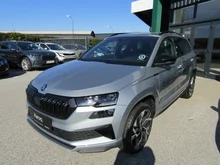 Škoda Karoq Sportline TSI DSG ACT in Smokey Diamond-Silber Metallic