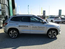 Škoda Karoq Sportline TSI DSG ACT in Smokey Diamond-Silber Metallic