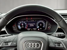 Audi Q3 35 TFSI S line exterieur in Daytonagrau perleff.