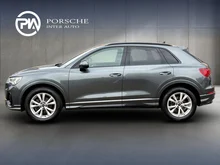 Audi Q3 35 TFSI S line exterieur in Daytonagrau perleff.