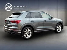 Audi Q3 35 TFSI S line exterieur in Daytonagrau perleff.