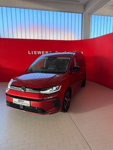 VW Caddy Business Plus Maxi eHybrid 110 kW in Sunsetred Metallic