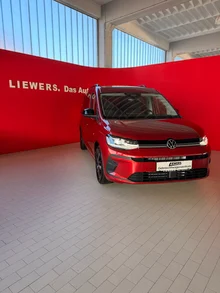 VW Caddy Business Plus Maxi eHybrid 110 kW in Sunsetred Metallic