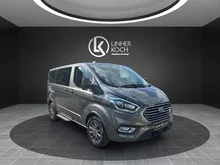 Ford Tourneo Custom 2,0 TDCi 320 L1 Titanium Aut. in dunkelgrau metallic