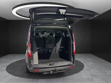 Ford Tourneo Custom 2,0 TDCi 320 L1 Titanium Aut. in dunkelgrau metallic