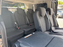Ford Tourneo Custom 2,0 TDCi 320 L1 Titanium Aut. in dunkelgrau metallic