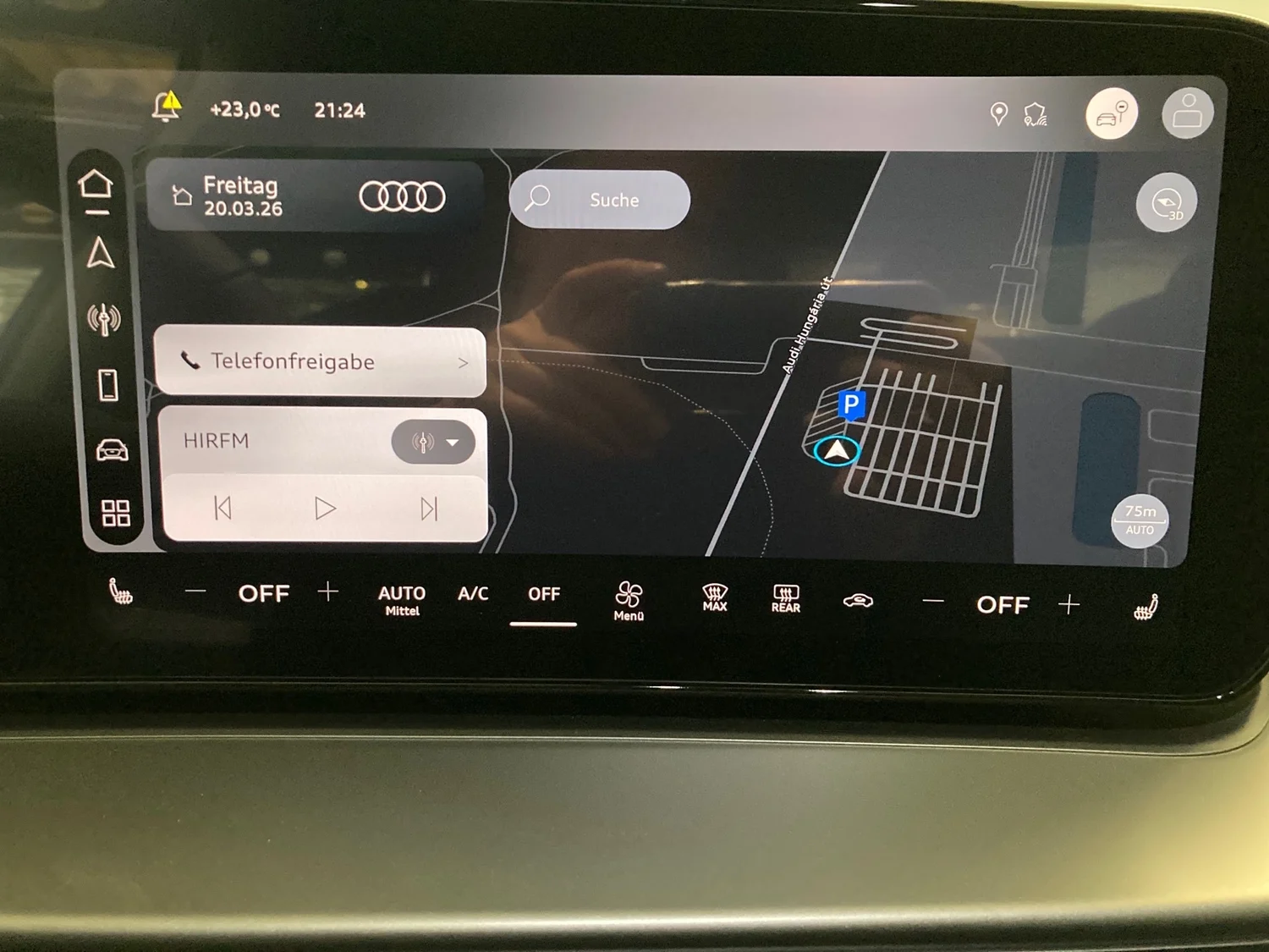 Bild eines Audi Q3 TFSI quattro 150 kW  intense