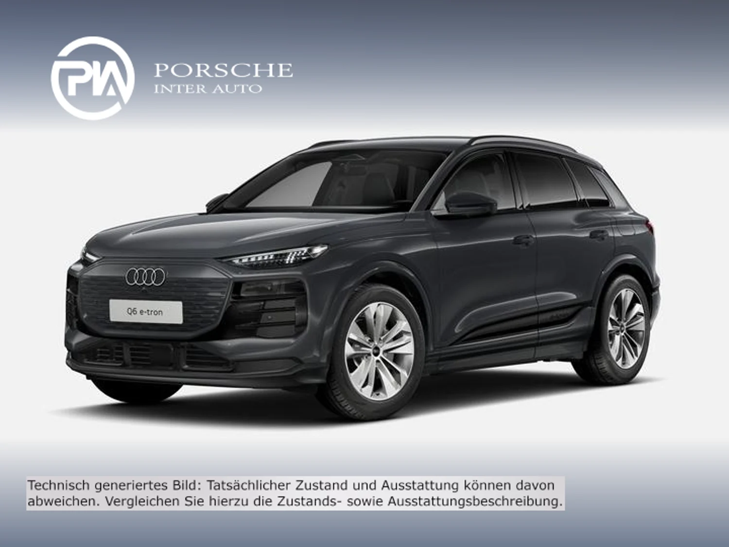 Bild eines Audi Q6 e-tron quattro