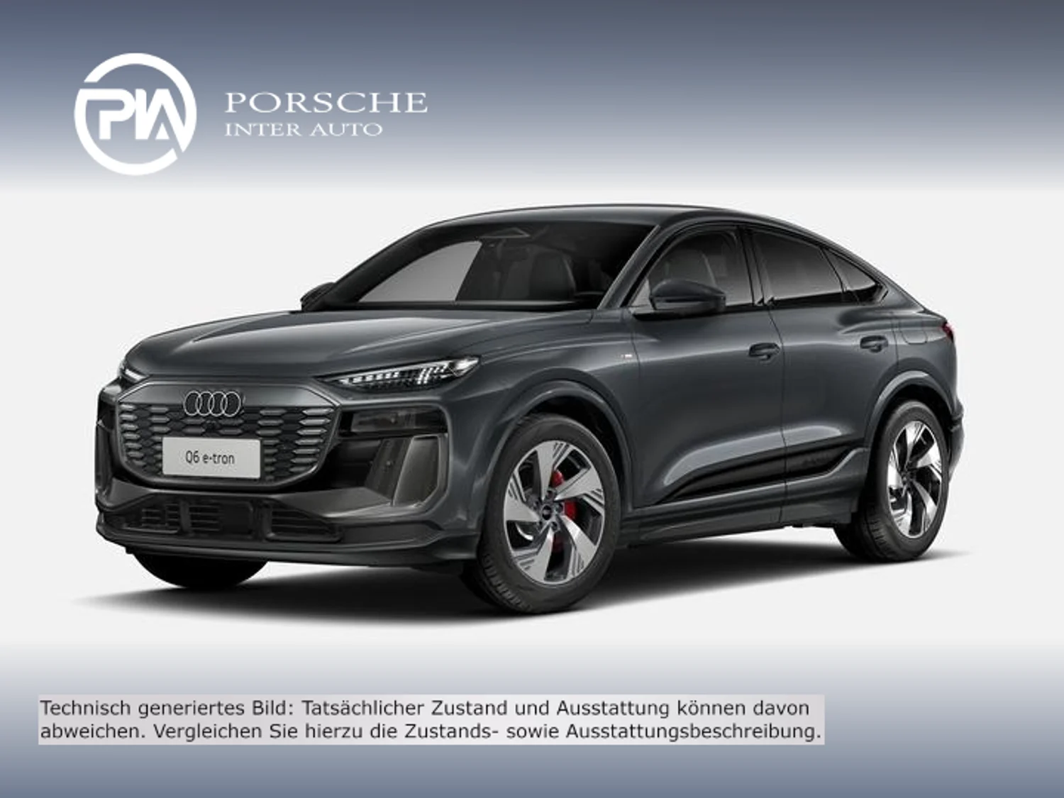 Bild eines Audi Q6 Sportback e-tron quattro