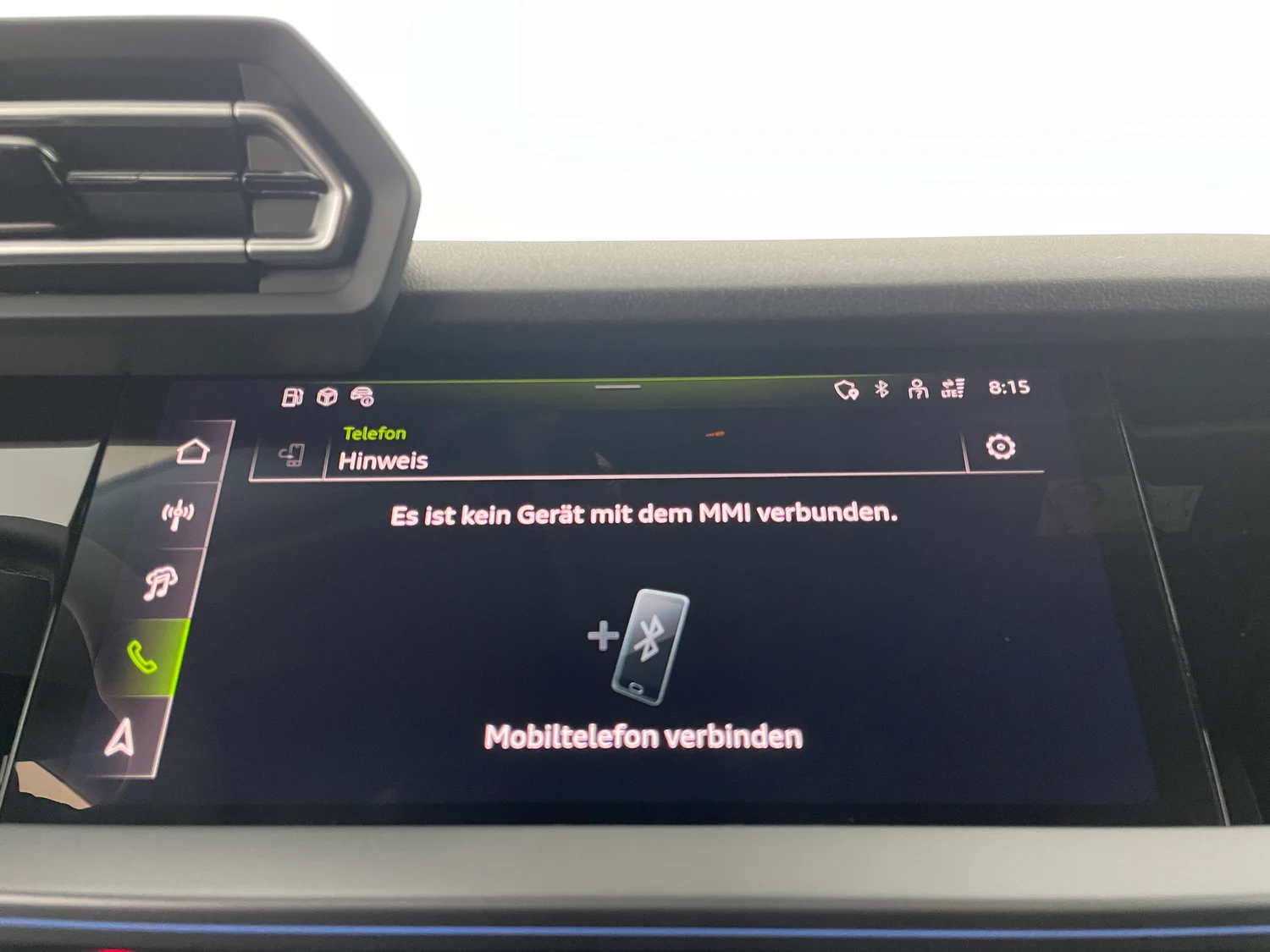 Bild eines Audi A3 Sportback 30 TFSI