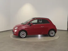 Fiat 500 Cabrio Red in mittelrot - normal