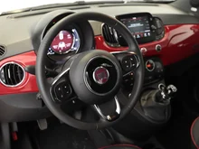 Fiat 500 Cabrio Red in mittelrot - normal