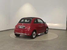 Fiat 500 Cabrio Red in mittelrot - normal