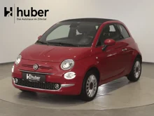Fiat 500 Cabrio Red in mittelrot - normal