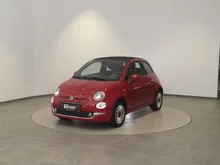 Fiat 500 Cabrio Red in mittelrot - normal
