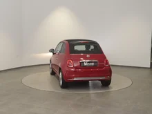 Fiat 500 Cabrio Red in mittelrot - normal