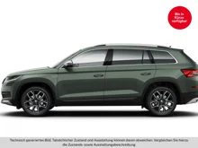 Škoda Kodiaq 7-Sitzer 4x4 SCOUT TSI DSG in Emerald-Grün Metallic