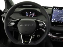 Škoda Enyaq RS in Olibo-Grün Metallic