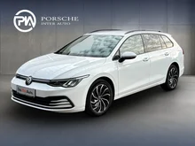 VW Golf Variant Life TDI in Pure White