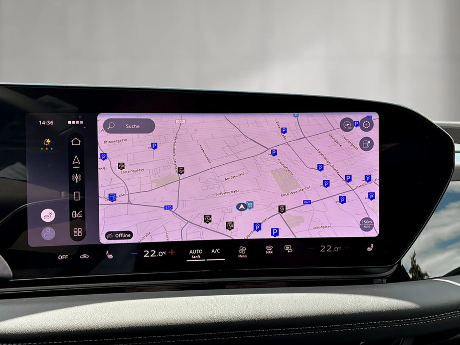 Bild eines Audi A6 Sportback e-tron
