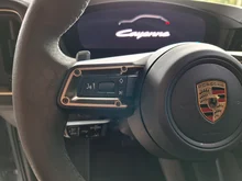 Porsche Cayenne E-Hybrid Coupé in arktikgrau