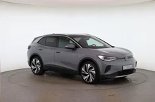 VW ID.4 Pro 4MOTION 210 kW Business in Mondsteingrau Dach schwarz
