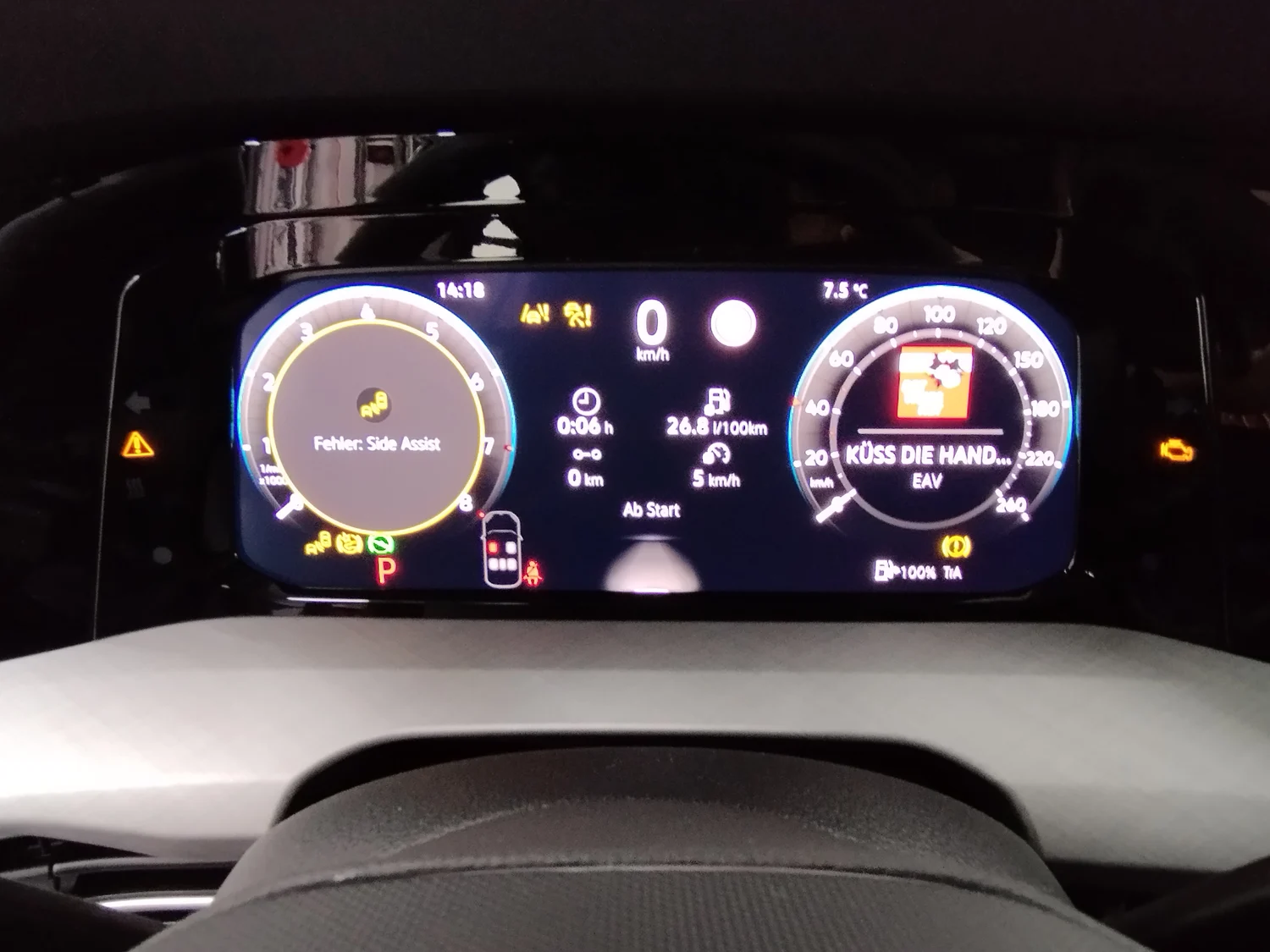 Bild eines VW Golf Rabbit mHEV DSG