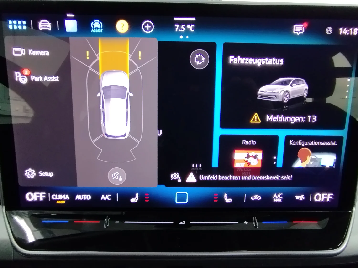 Bild eines VW Golf Rabbit mHEV DSG