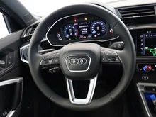 Audi Q3 35 TDI admired in Mythosschwarz Metallic