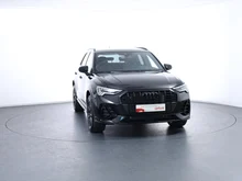 Audi Q3 35 TDI admired in Mythosschwarz Metallic