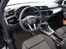 Audi Q3 35 TDI admired in Mythosschwarz Metallic