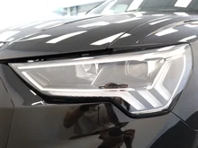 Audi Q3 35 TDI admired in Mythosschwarz Metallic