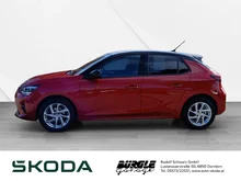Opel Corsa F Elegance in dunkelrot - normal