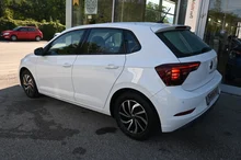 VW Polo Life TSI in Pure White