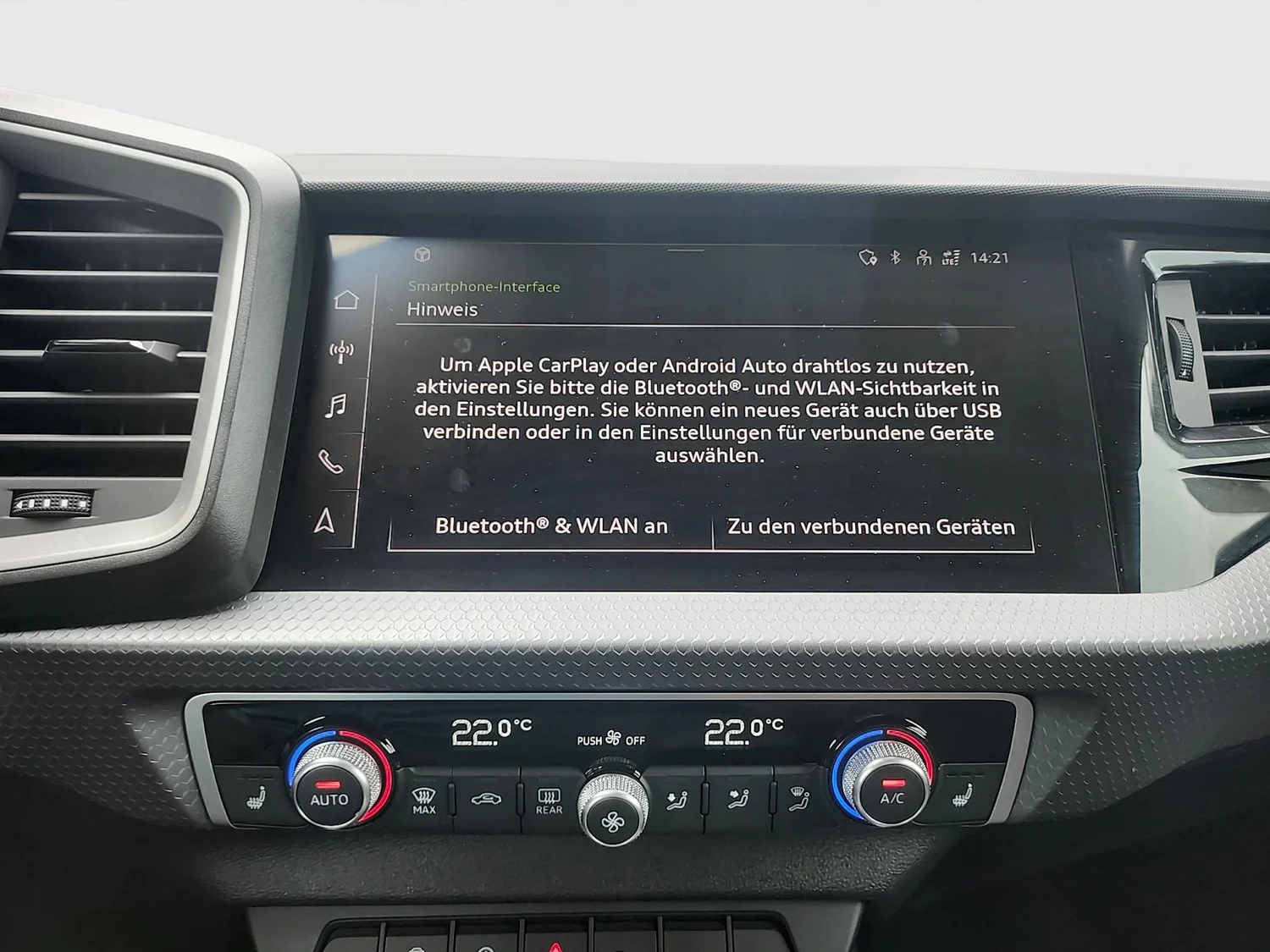 Bild eines A1 Sportback 25 TFSI intense