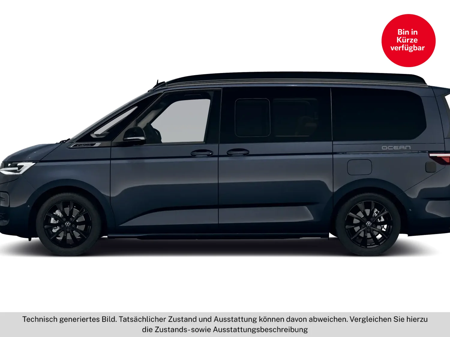 Bild eines VW California Ocean eHybrid 180 kW 4M