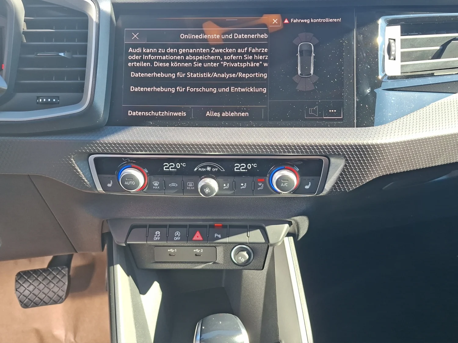 Bild eines Audi A1 Sportback 25 TFSI intense