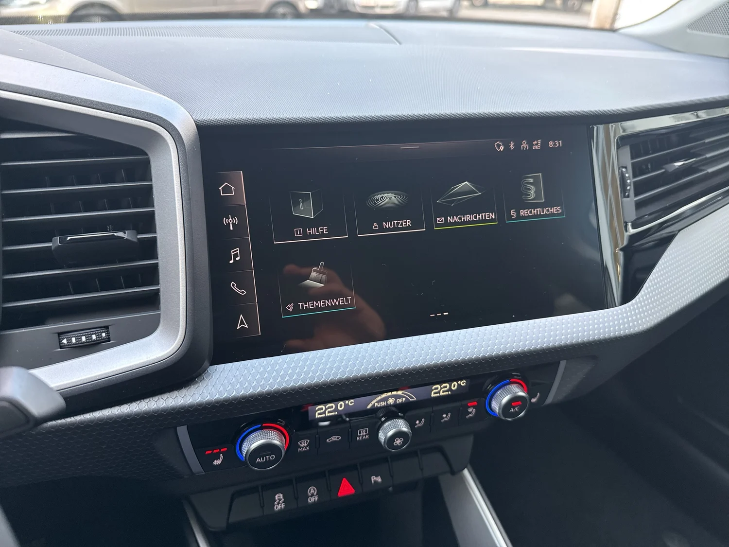 Bild eines Audi A1 Sportback 25 TFSI intense
