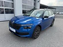 Škoda Kamiq Monte Carlo TSI ACT DSG in Race-Blau Metallic