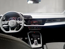Audi A3 Limousine 35 TFSI in Distriktgrün Metallic