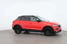 VW T-Roc Sport TSI ACT DSG in Flash Rot Dach Schwarz